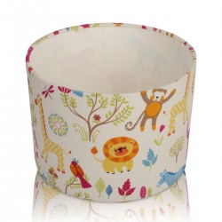 Handmade Jungle Boogie Animal Drum Lampshade