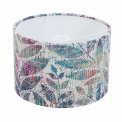 Handmade Fibre Naturelle Chloe Sorbet Drum Lampshade