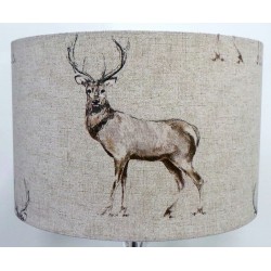 Handmade Fryetts Glencoe  Drum Lampshade