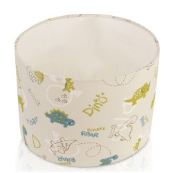 Handmade Fryetts Dino (dinosaur) Drum Lampshade