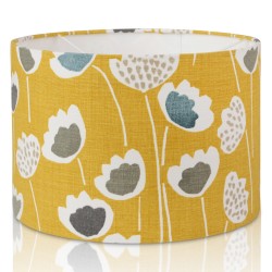 Prestigious Clara Saffron Drum Lampshade