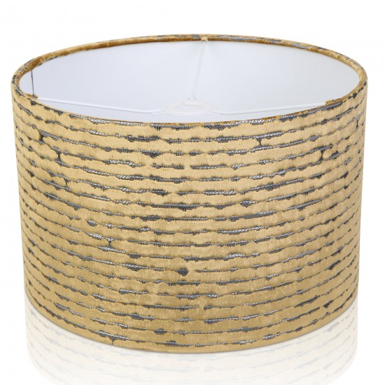 Prestigious Zircon Gold / Mustard Yellow Drum Lampshade