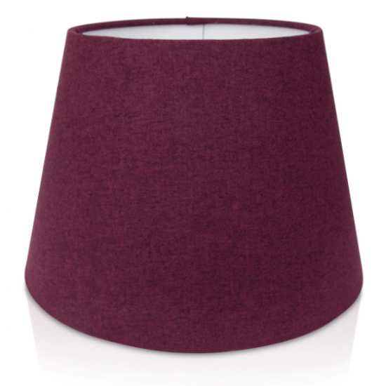 SHETLAND  Empire brushed velvet lampshade, ceiling shade, table lampshade