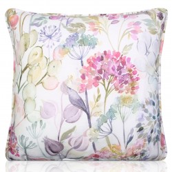 Voyage maison Hedgerow Lotus Cream Filled Cushion, floral cushion.