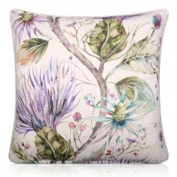 Voyage maison Varys Violet Cushion, floral cushion.