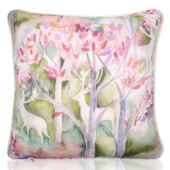 Voyage maison Seneca Forest Spring Cushion, Stag cushion.